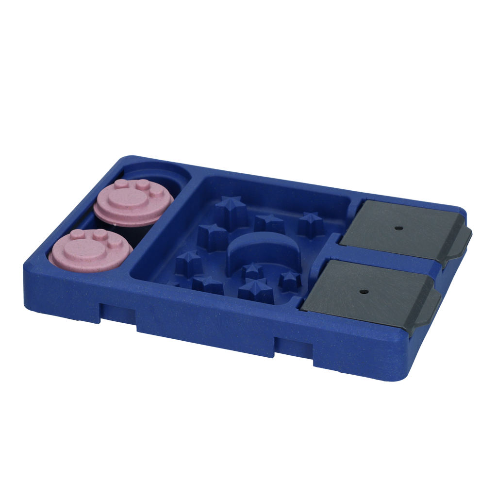 Langsam essen, länger leben Mini-Puzzle Sternennacht