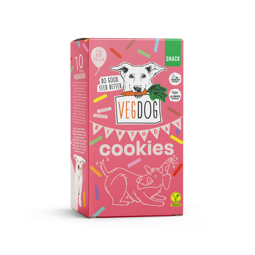 BIRTHDAY COOKIES 400 g limited edition