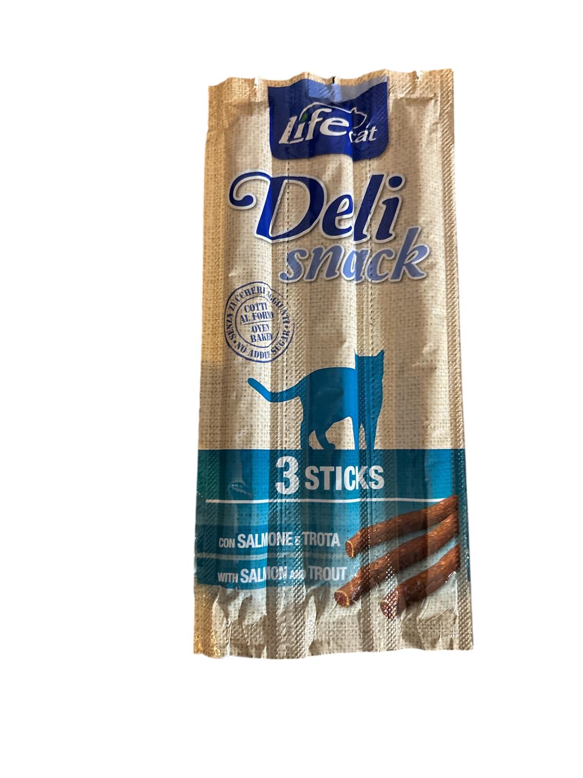 Lifecacat  Deli snack Lachs und Forelle  15 g