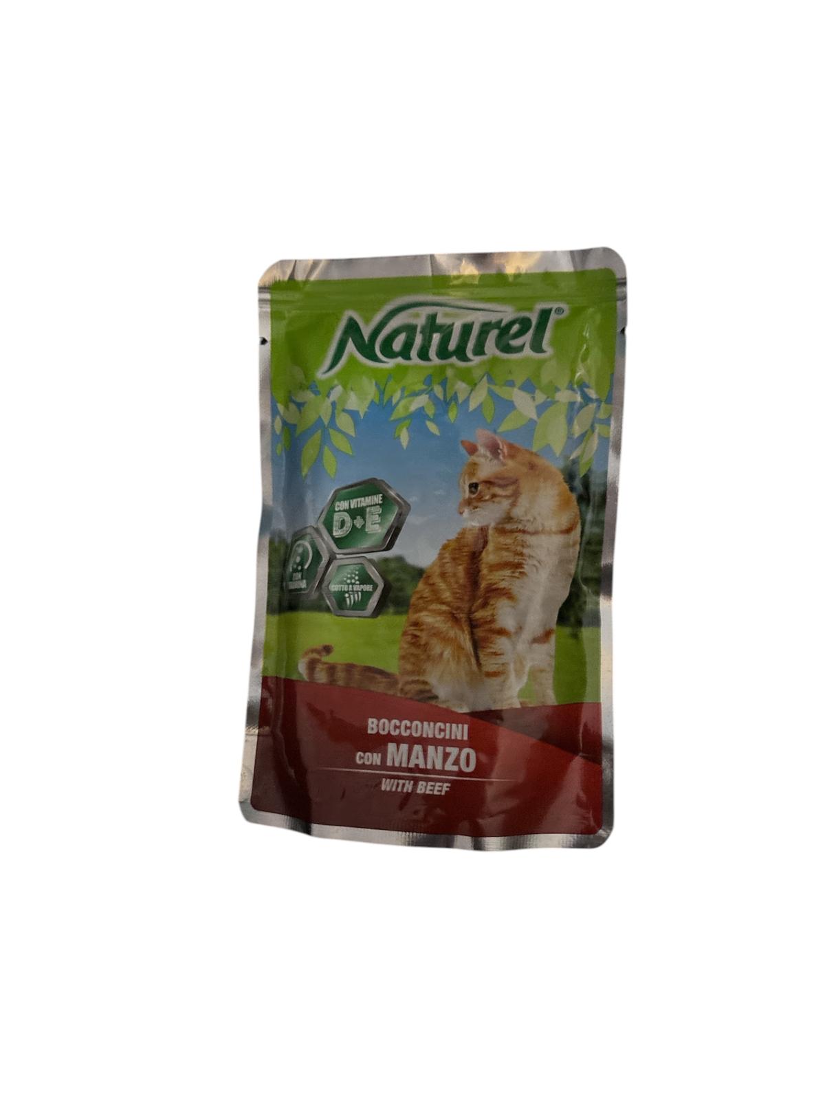 Naturel Rind für Katzen 100 g