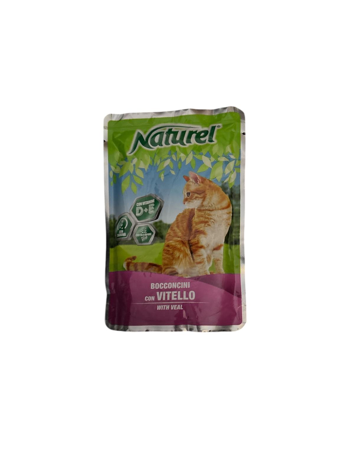 Naturel Kalb für Katzen 100 g