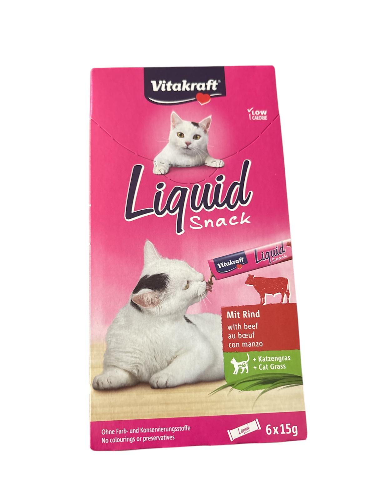 Vitakraft Liquid Snack Mit Rind 90 g