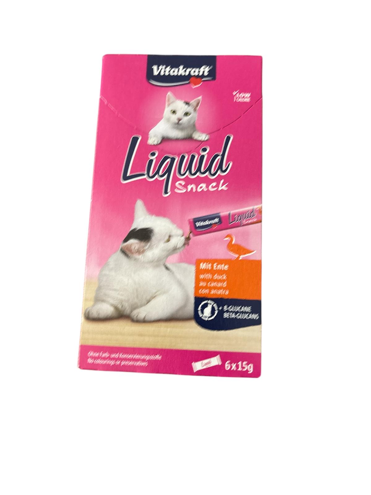 Vitakraft Liquid Snack 90 g  Mit Ente