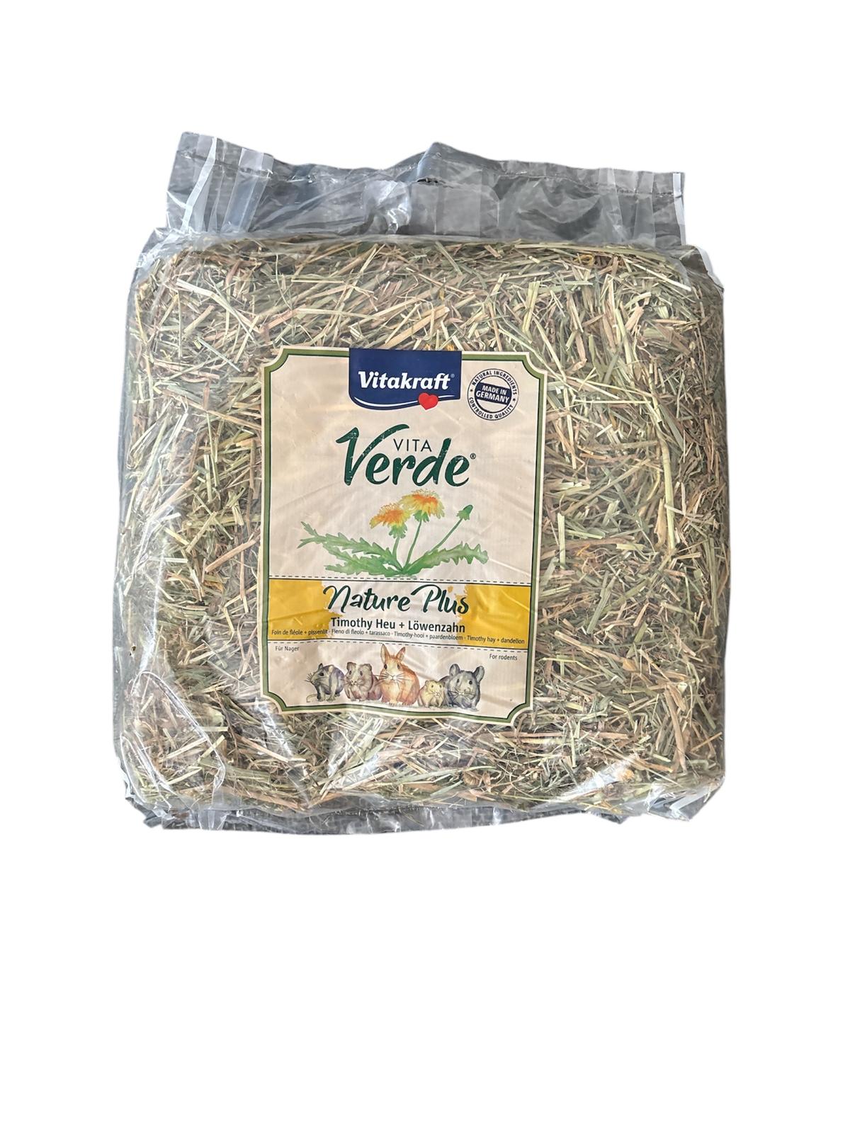 Vitakraft Vita Verde Timothy Heu +Löwenzahn 500 g
