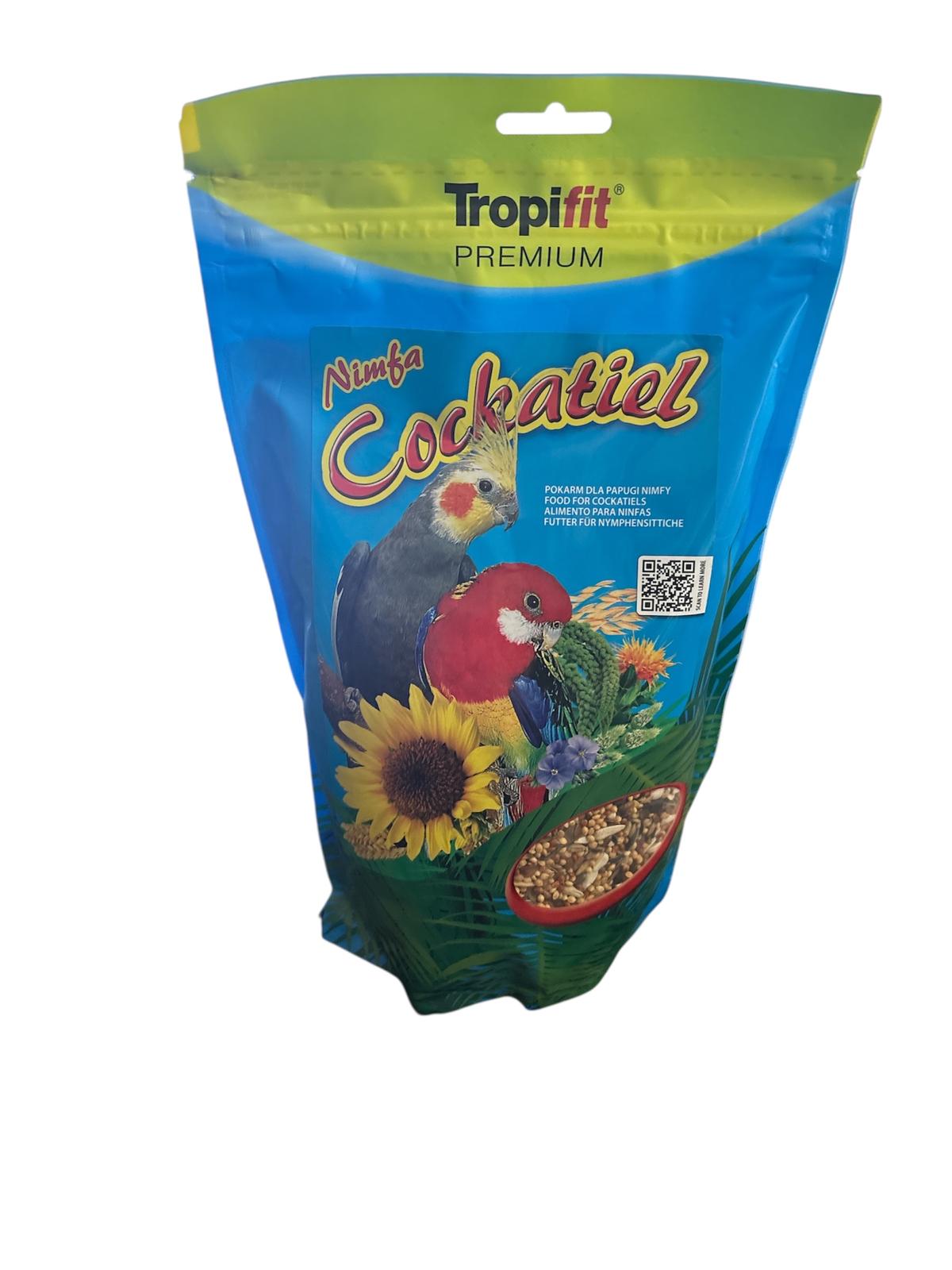 Tropifit Premium für Nymphensittiche 700 g