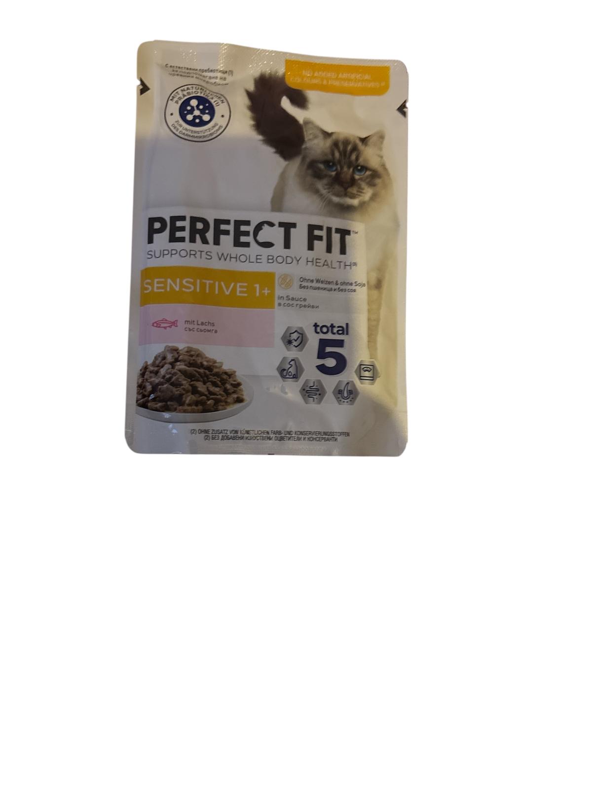 Perfect Fit Sensitive 1+ mit Lachs  85g