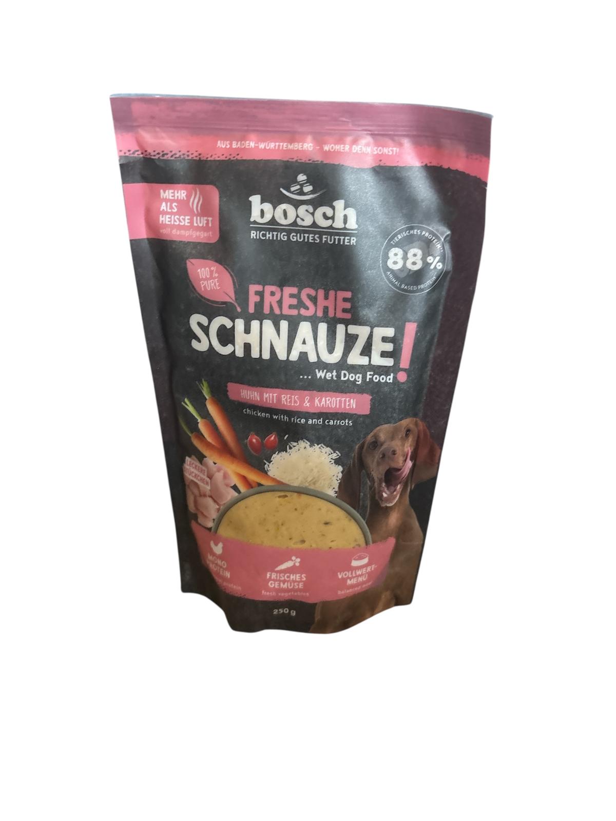 Bosch Freshe Schnauze Huhn Mit Reise & Karotten 250 g