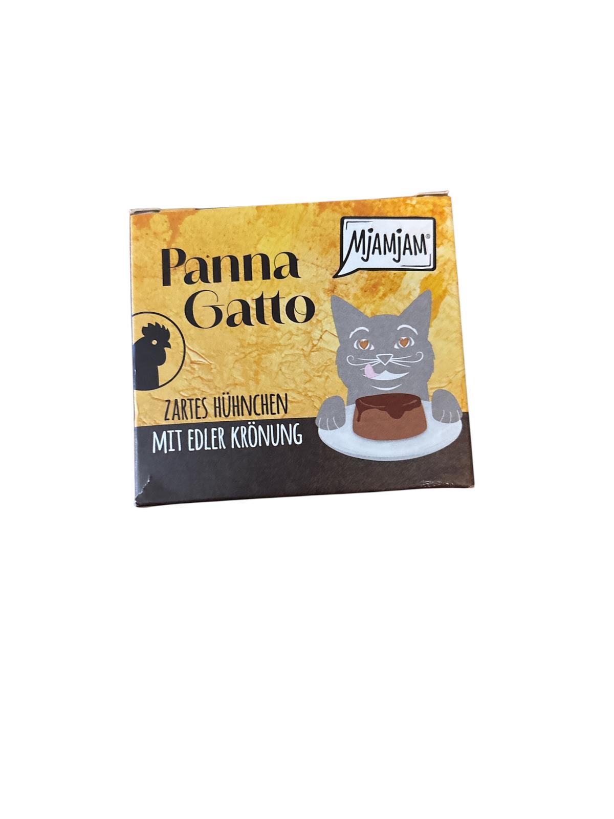 MjAMjAM Panna Gatto Zartes Hühnchen Mit Edler Krönung 2 x 80 g