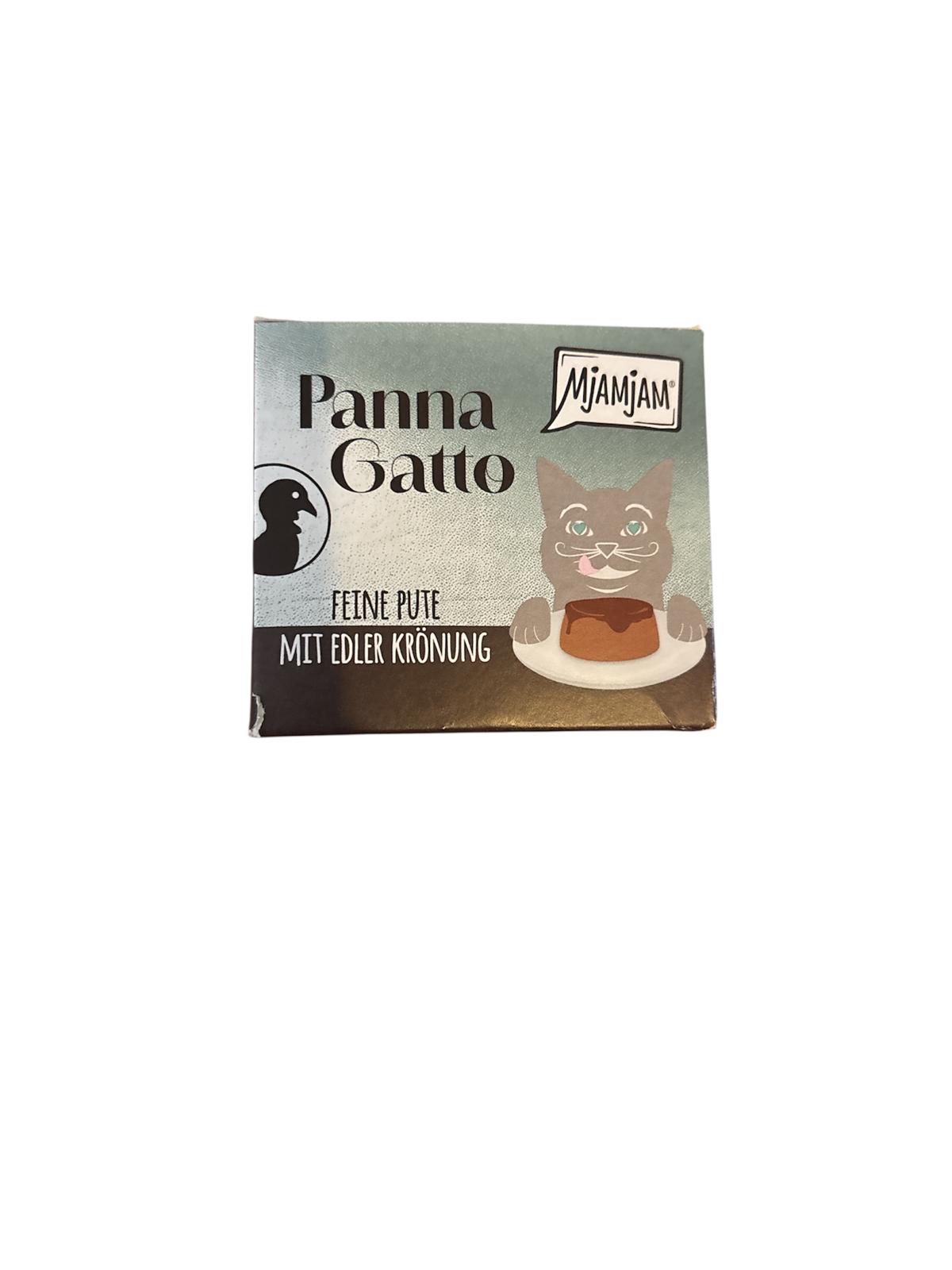 MjAMjAM Panna Gatto Feine Pute Mit Edler Krönung  2 x80 g