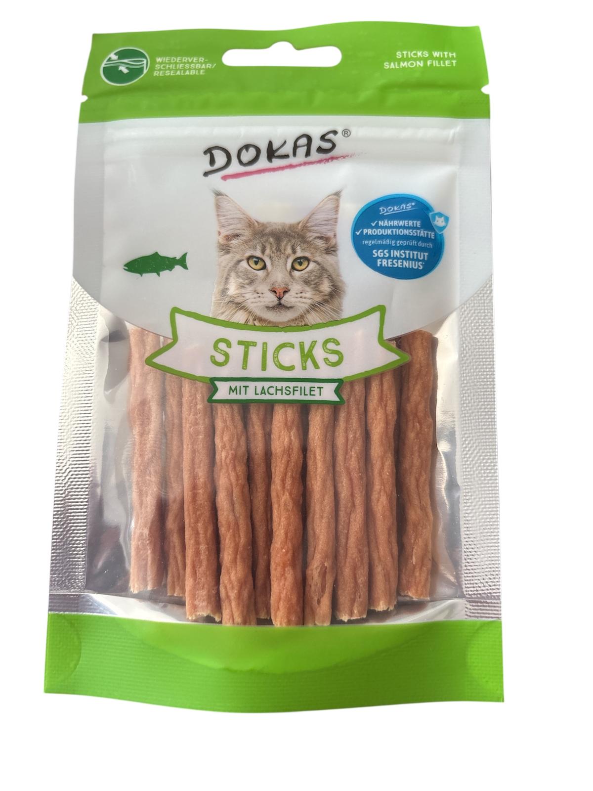 Dokas Sticks Mit Lachsfilet 30 g