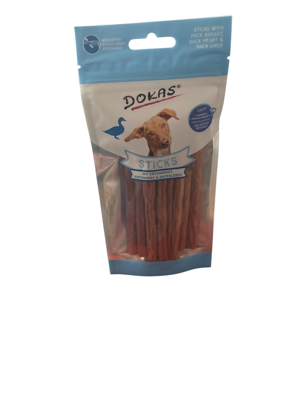 Dokas  Sticks Mit Entenbrust Entenherzen & Entenle