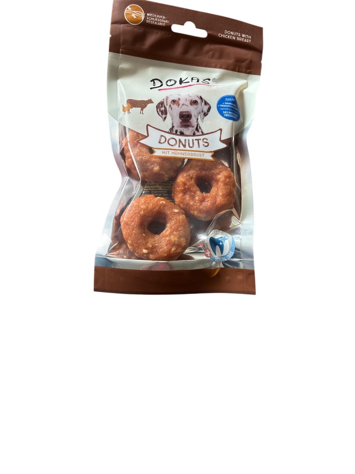 Dokas Donuts Mit Hühnerbrust 160 g