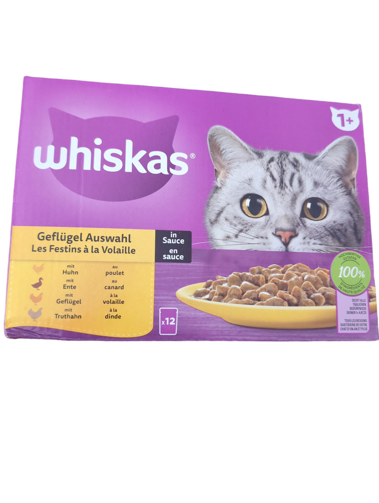 Whiskas  Geflügel Auswahl in Sauce