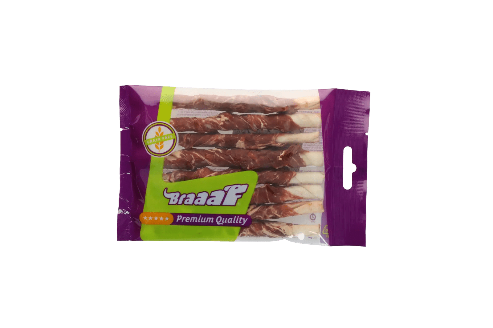 Braaaf Rohhaut - Rollen Sticks Lamm & Fisch - 8 Stk. kaufen bei shop_name - 