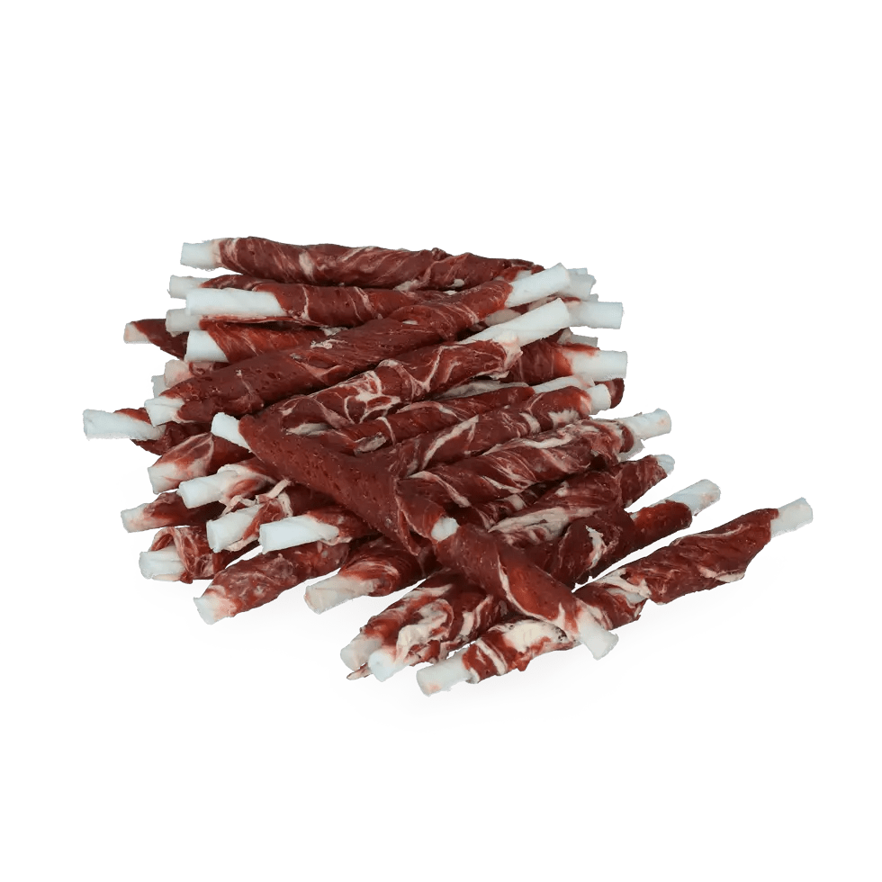Braaaf Rohhaut - Rollen Sticks Rind & Fisch - 25 Stk. kaufen bei shop_name - 