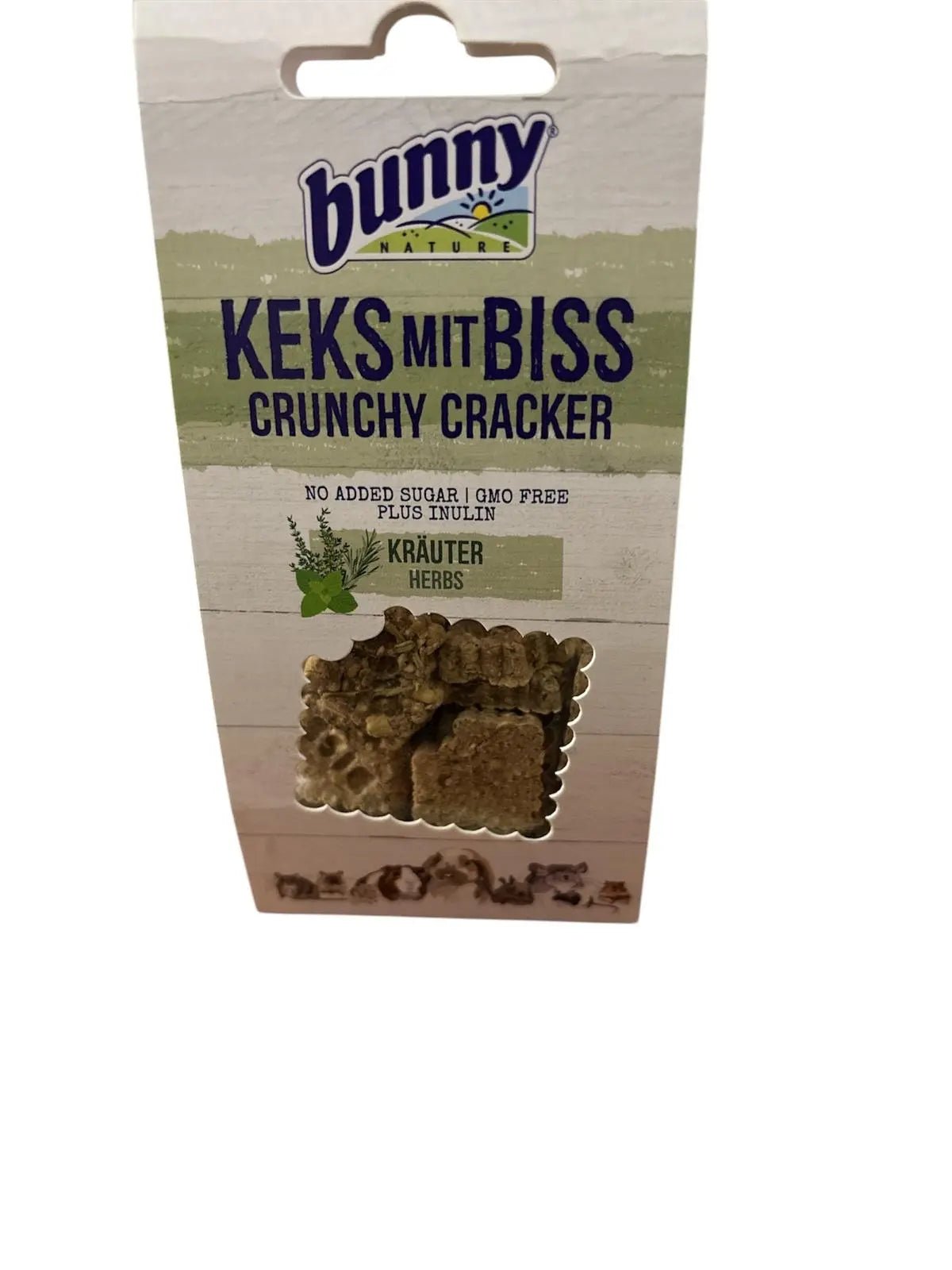 bunny Keks mit Biss Crunchy Cracker Kräuter Herbs 50g kaufen bei shop_name - 