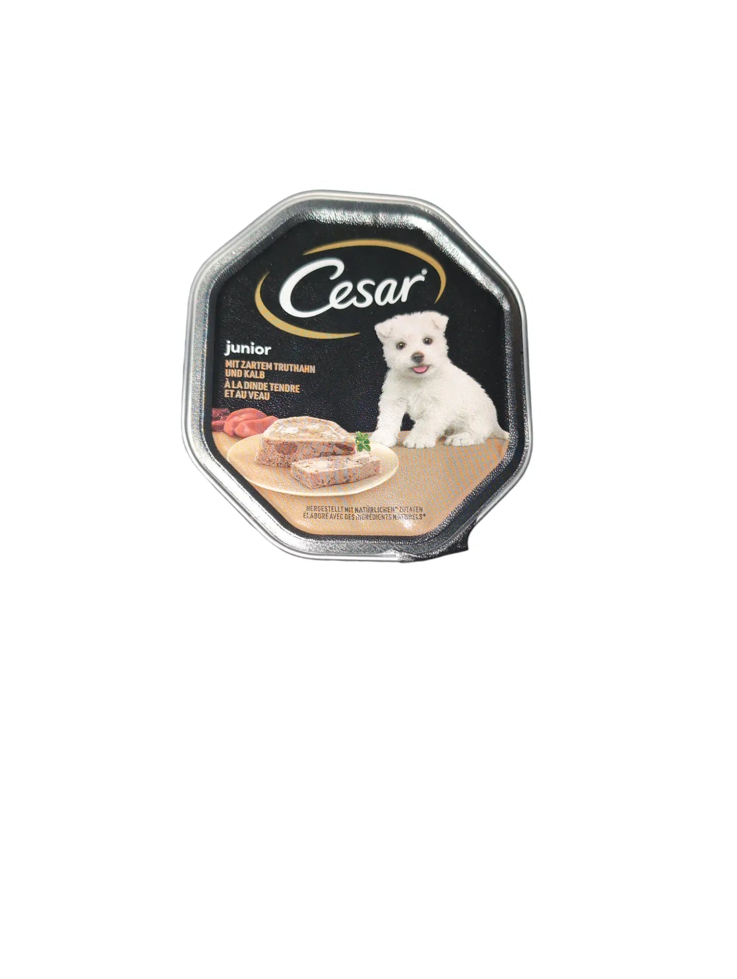 Cesar junior mit zartem Truthahn und Kalb kaufen bei shop_name - 