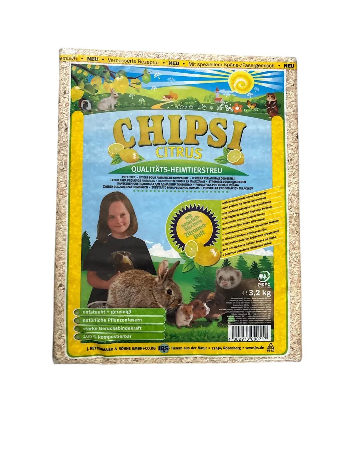 Chipsi Citrus Heimtierstreu 3,2 kg kaufen bei shop_name - 