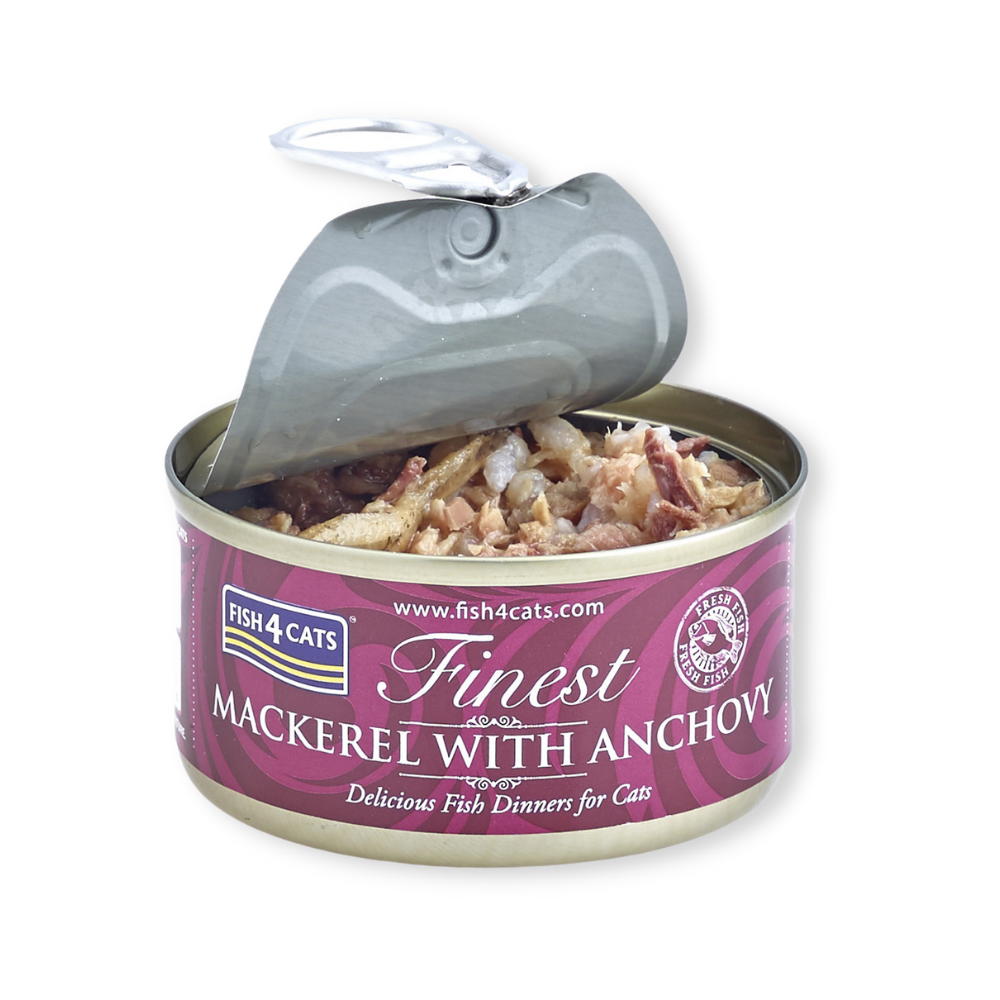 Fish4Cats Finest Makrele mit Sardellen 70 g