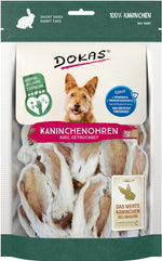 DOKAS Kaninchenohren kurz Getrocknet mit Fell 100 kaufen bei shop_name - 