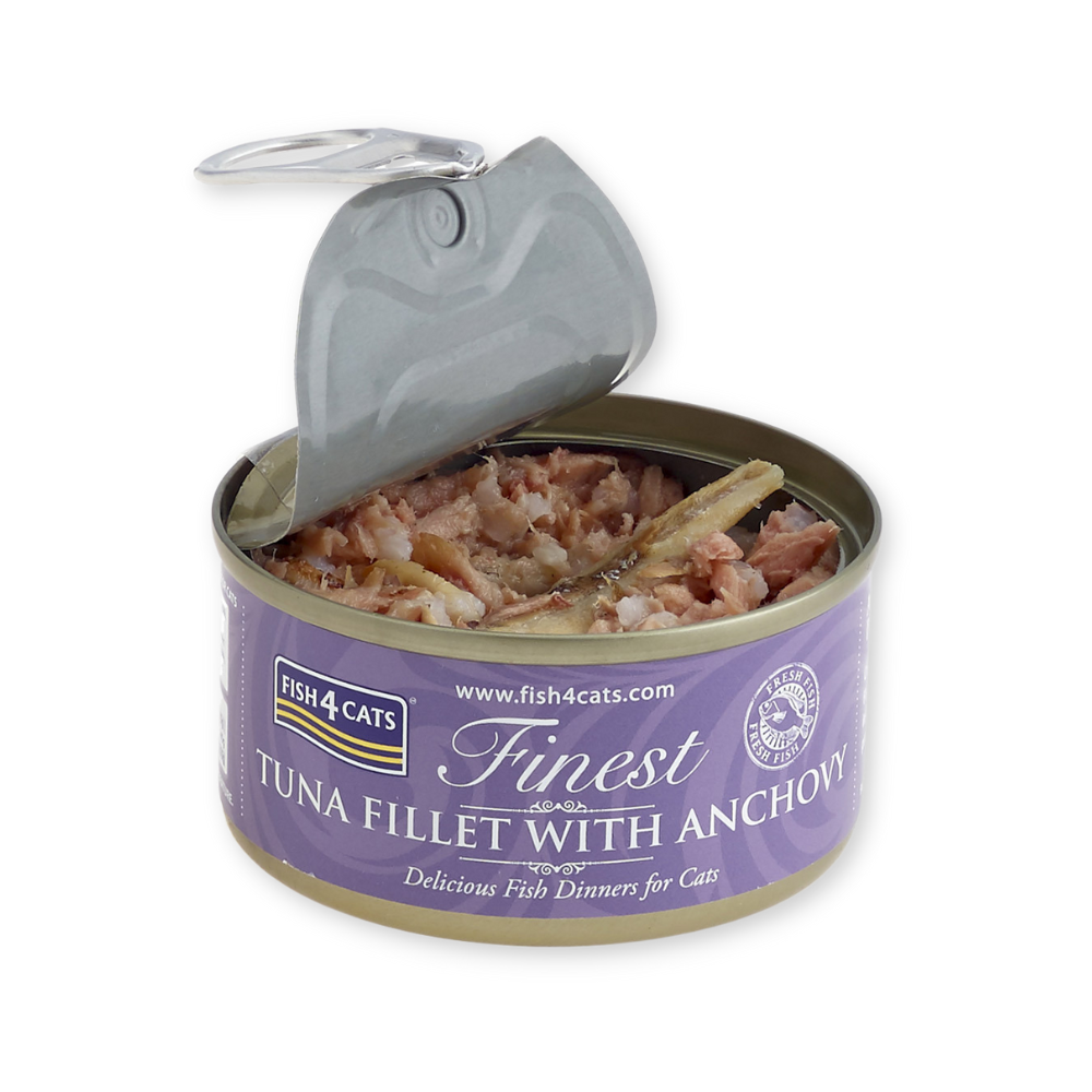 Fish4Cats Finest Thunfischfilet mit Sardellen 70 g