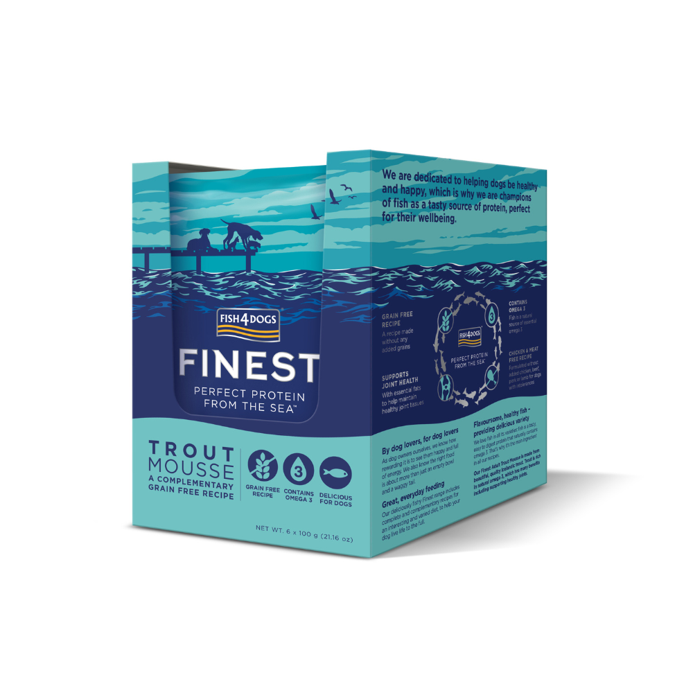 Fish4Dogs Finest Forelle Mousse 100 g