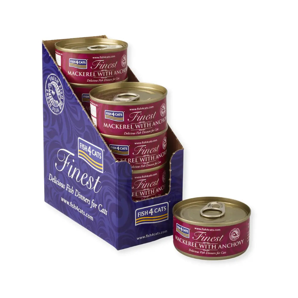 Fish4Cats Finest Makrele mit Sardellen 70 g kaufen bei shop_name - 