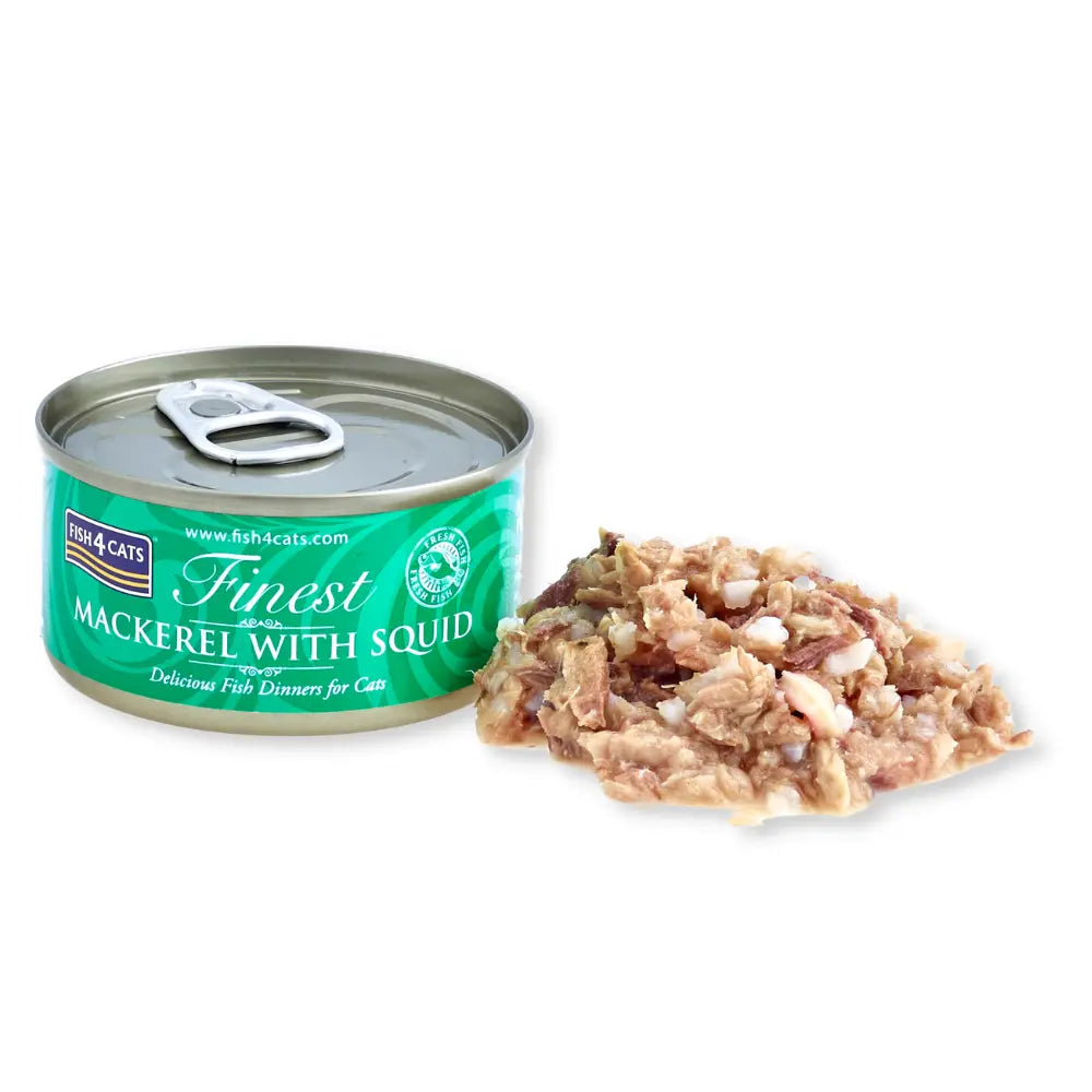 Fish4Cats Finest Makrele mit Tintenfisch 70 g kaufen bei shop_name - 