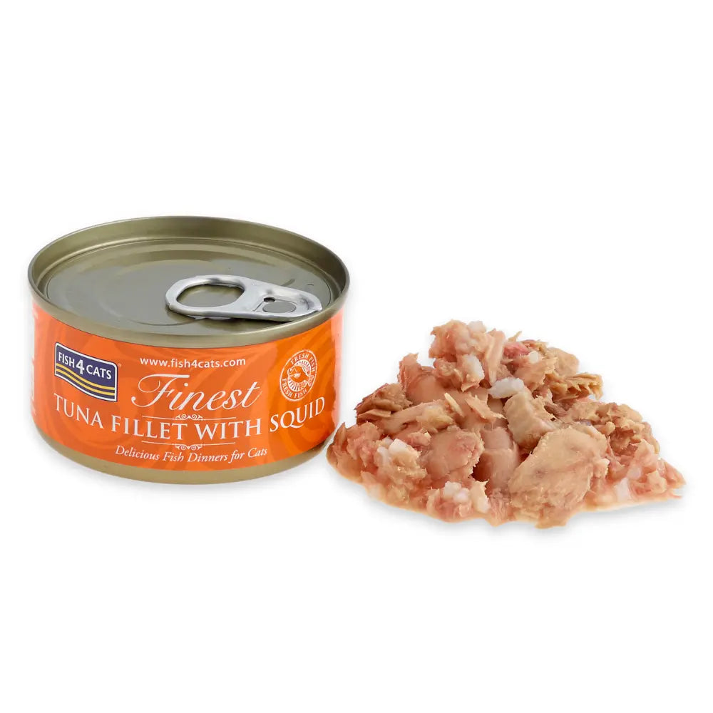 Fish4Cats Finest Thunfischfilet mit Tintenfisch 70 g kaufen bei shop_name - 