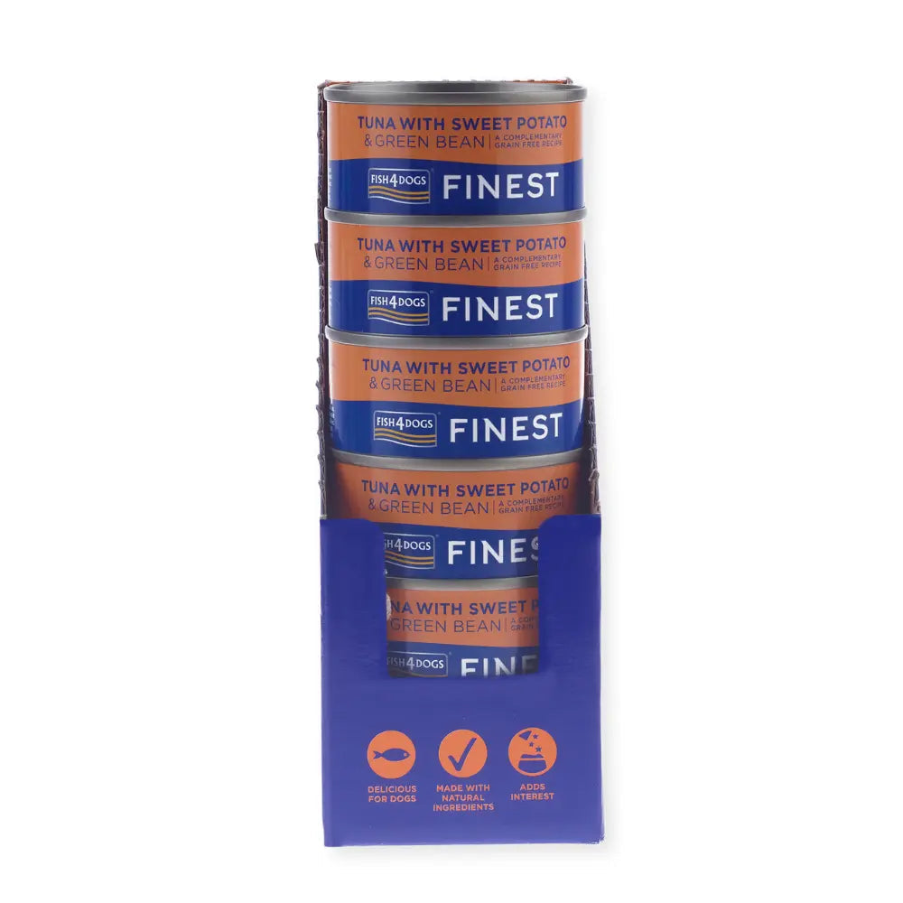 Fish4Dogs Finest Thunfisch mit Süßkartoffeln & Bohnen 85 g kaufen bei shop_name - 