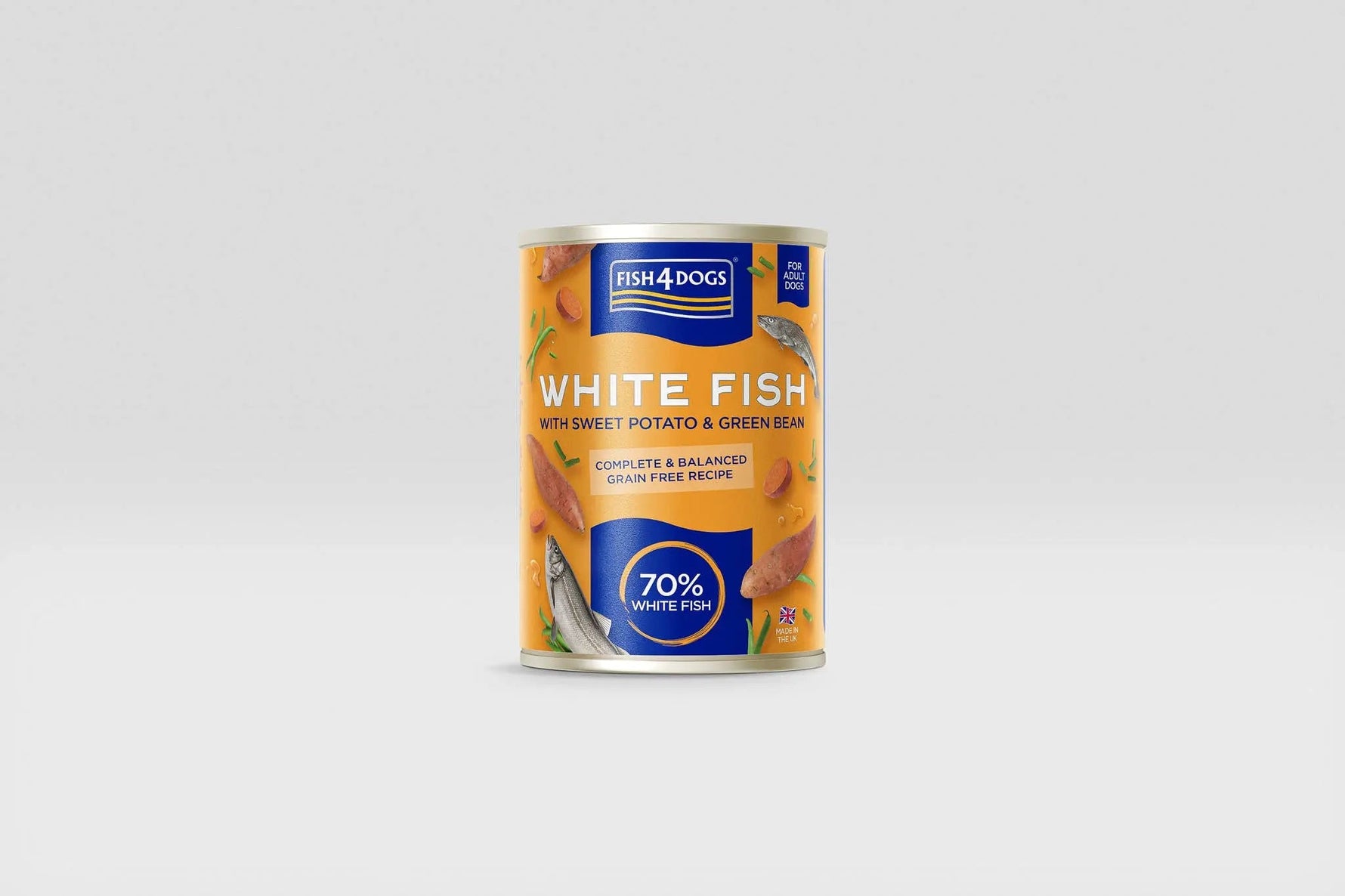 Fish4Dogs ® Finest Weißfisch mit Süßkartoffel&grünen Bohne kaufen bei shop_name - 