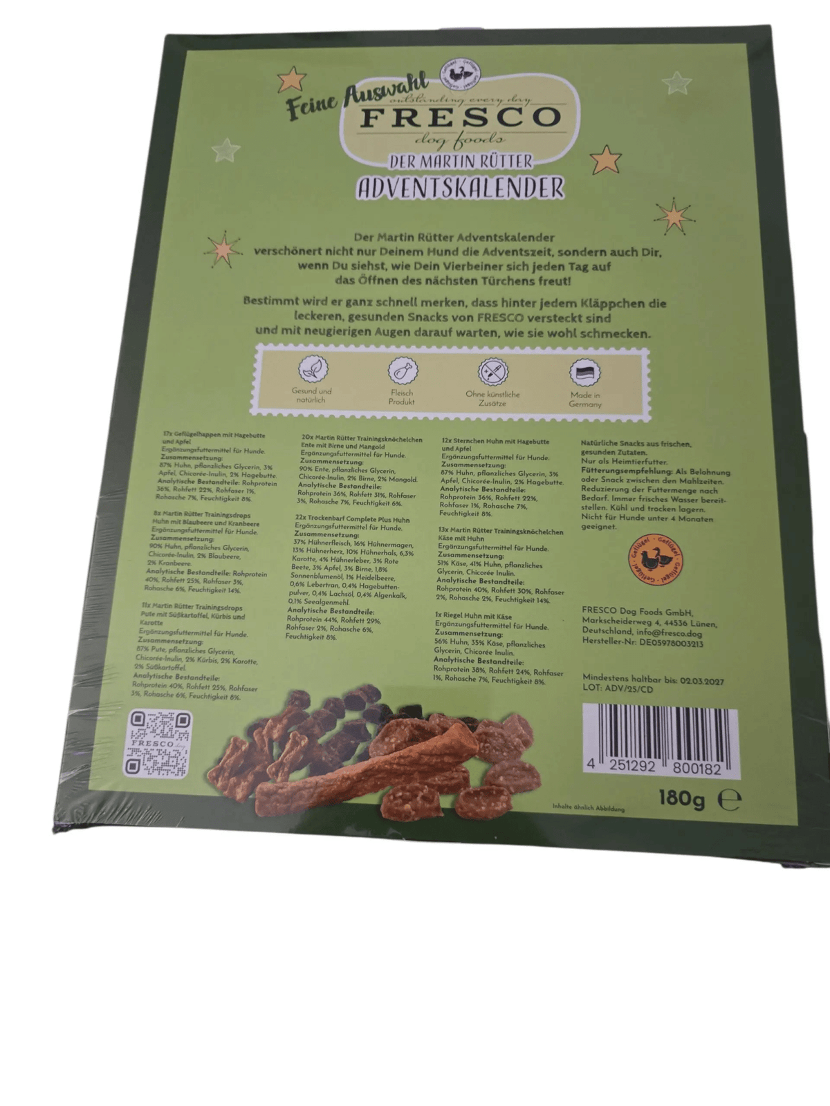 FRESCO Adventskalender Feine Auswahl 180 g kaufen bei shop_name - 