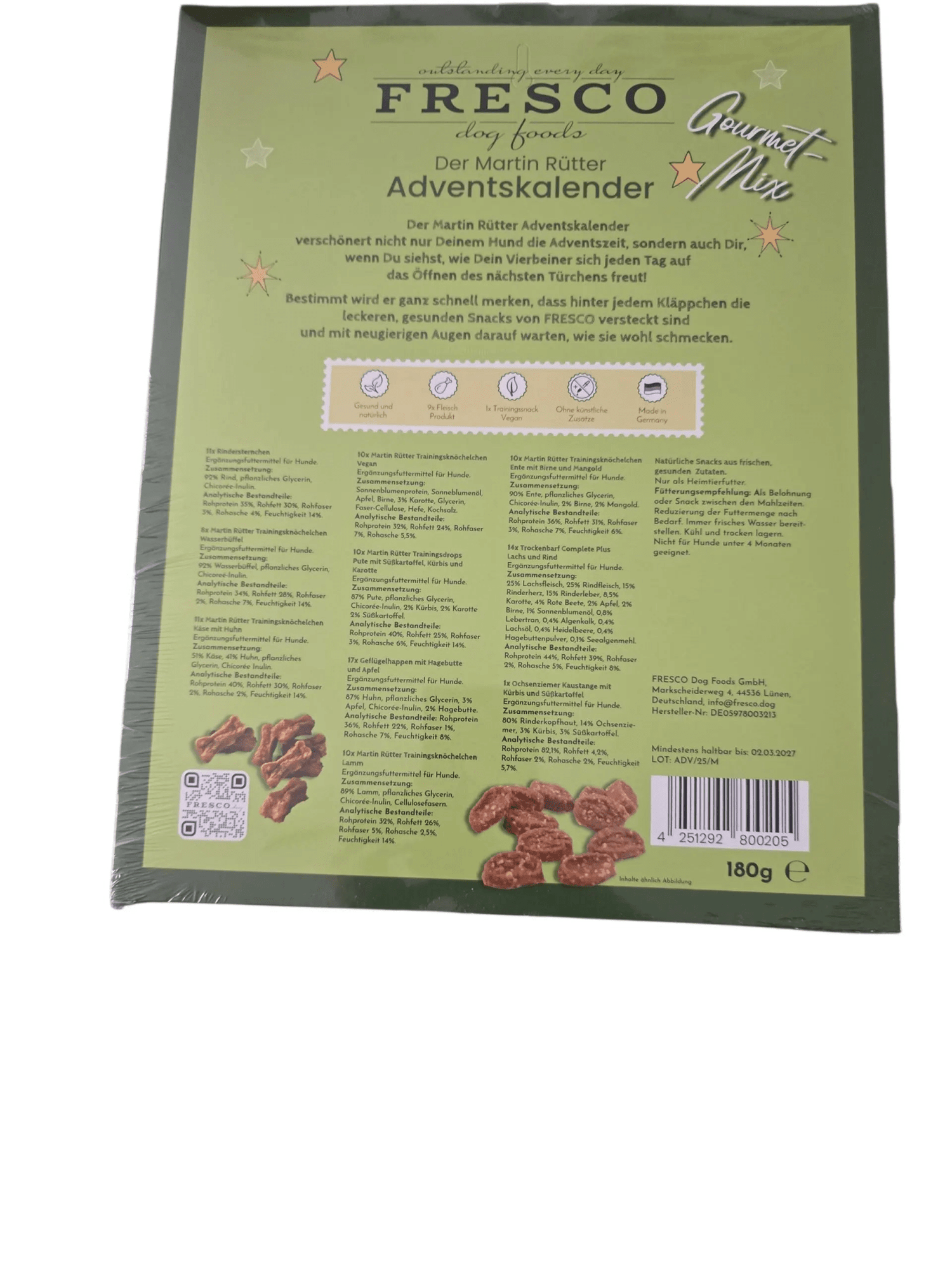 FRESCO Adventskalender Gourmet Mix 180 g kaufen bei shop_name - 