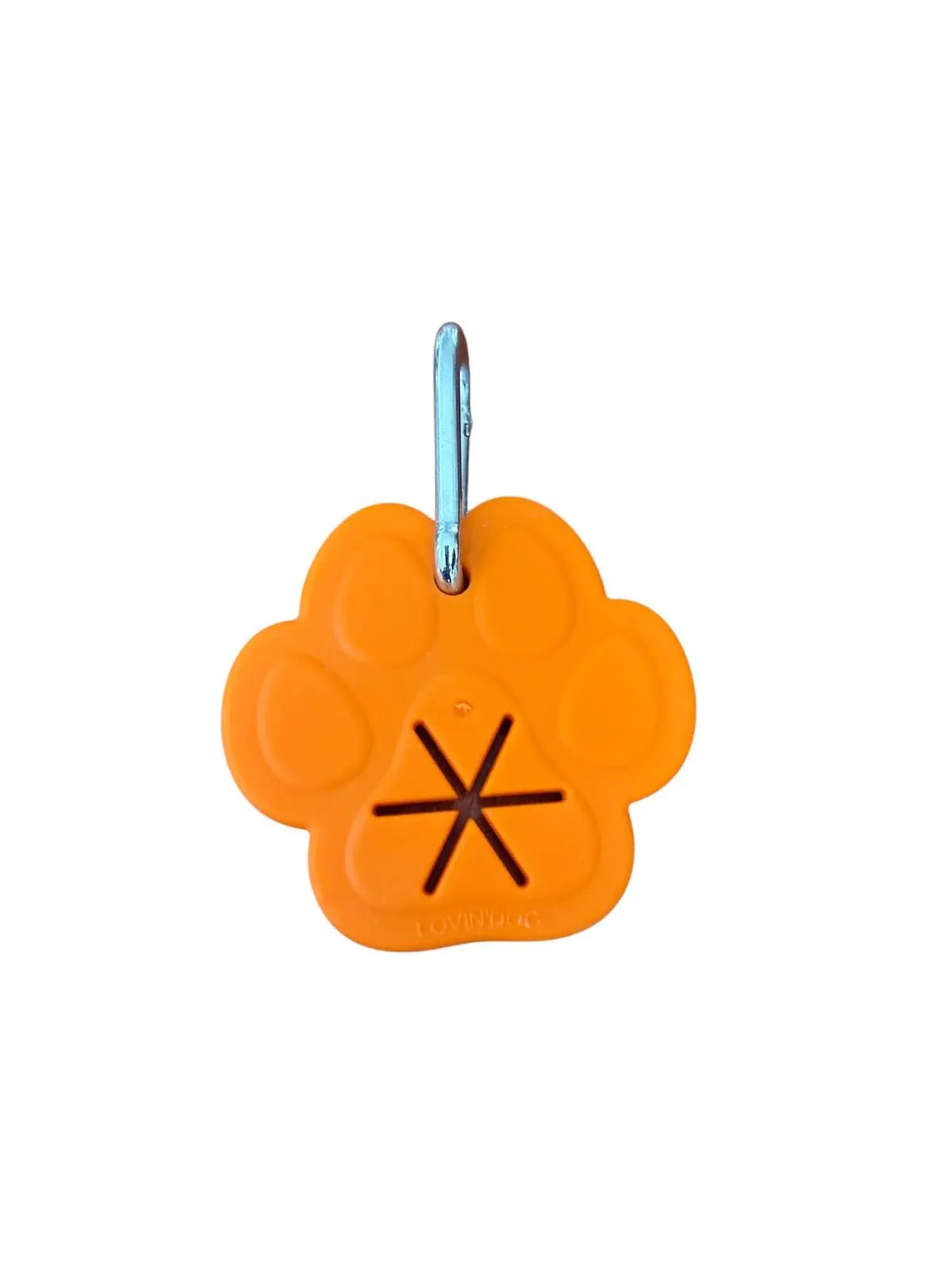 Hunde Kotbeutelhalter Pfote Orange kaufen bei shop_name - 