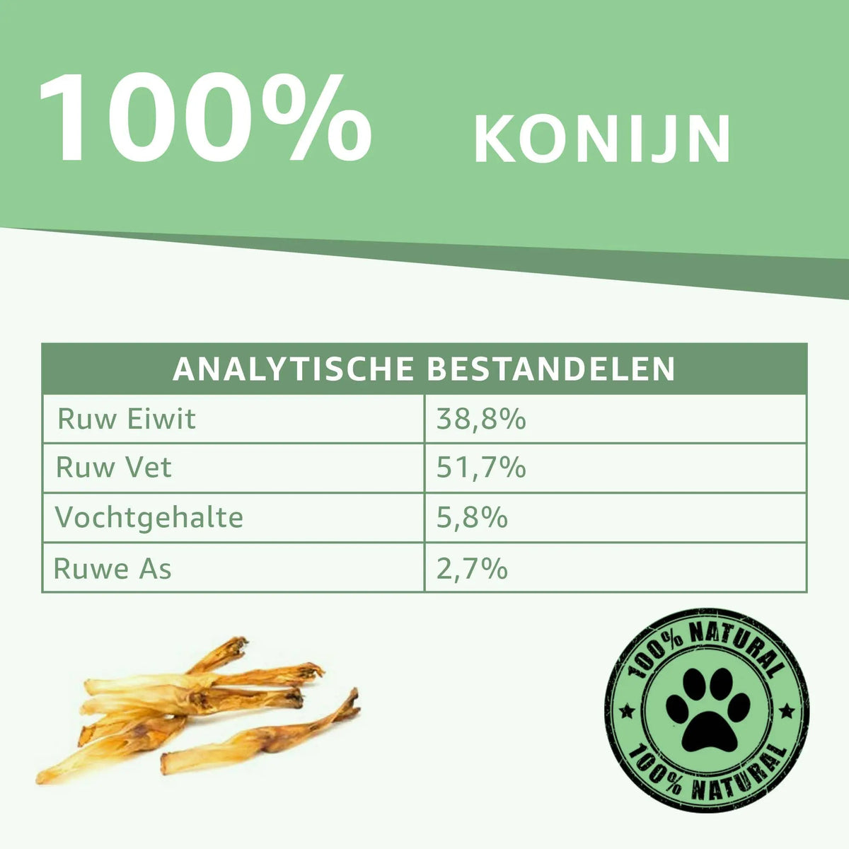 Kaninchenohren ohne Fell kaufen bei shop_name - 