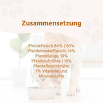 Nassfutter Pferd pur - BARF Qualität kaufen bei shop_name - 