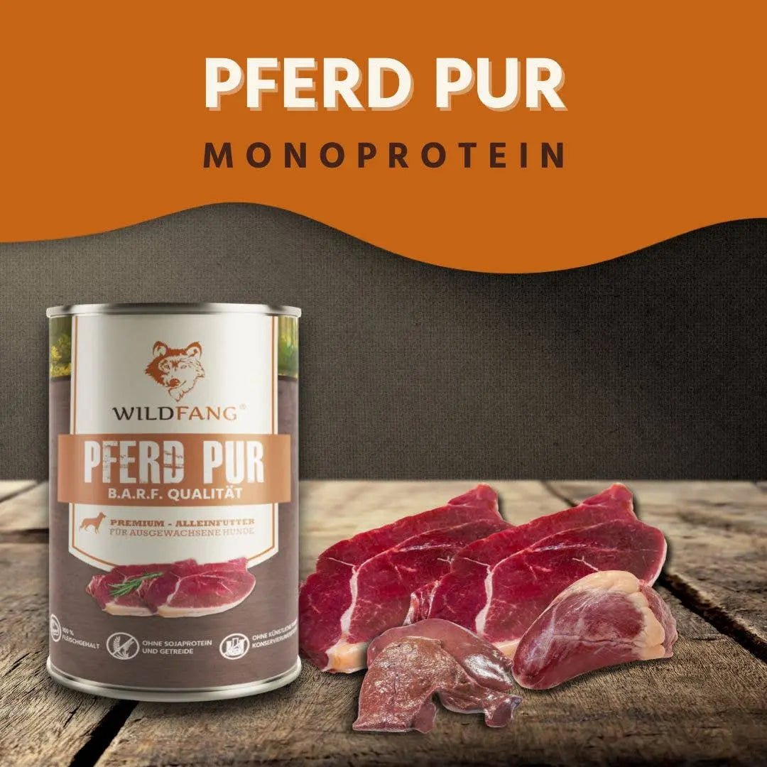 Nassfutter Pferd pur - BARF Qualität kaufen bei shop_name - 
