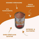 Nassfutter Rind pur - BARF Qualität kaufen bei shop_name - 