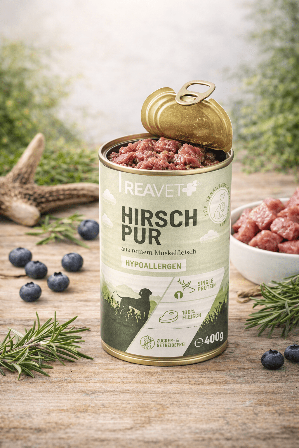 REAVET Hirsch Pur Hypoallergen 400 g kaufen bei shop_name - 