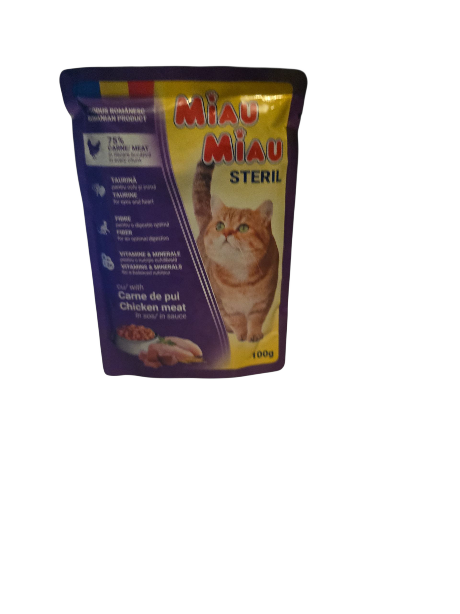 Miau Miau Steril Huhn 100 g