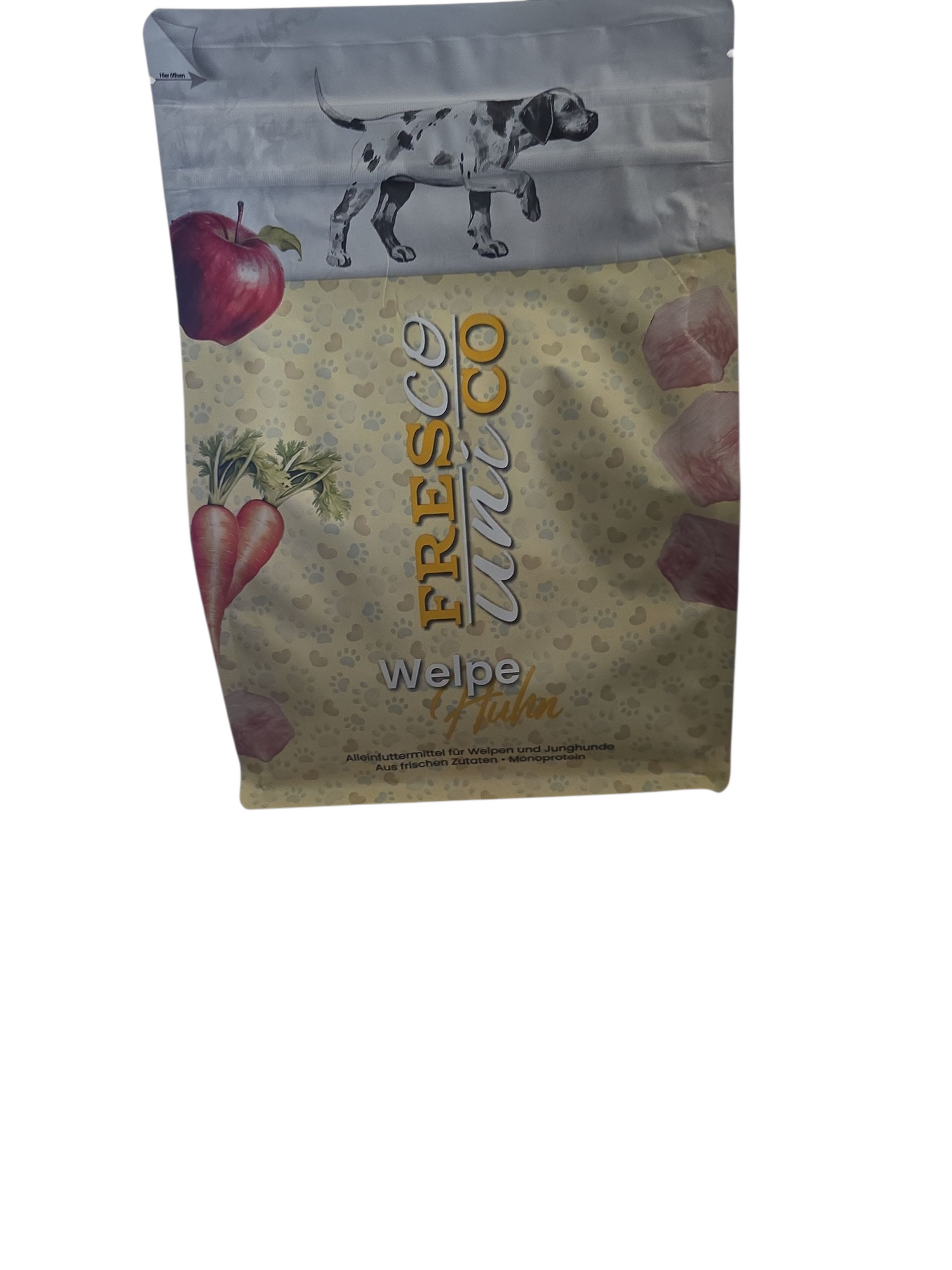 Fresco unico Welpe Huhn 1 kg