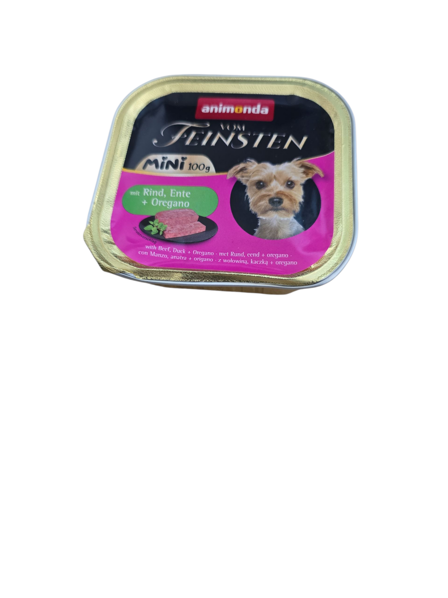 animonda vom Feinsten mini adult Rind + Ente 100 g