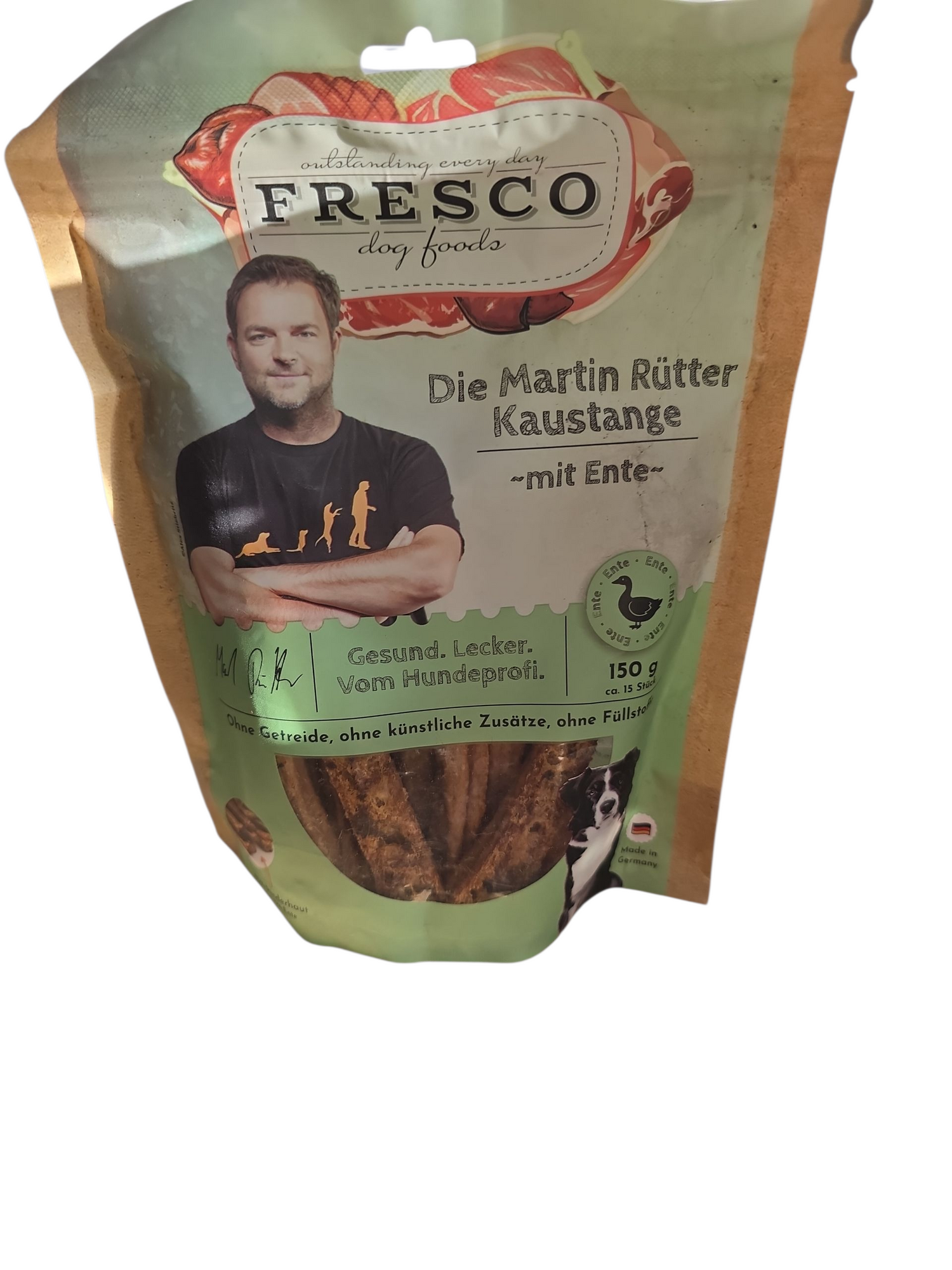 FRESCO Kaustange mit Ente 150 g