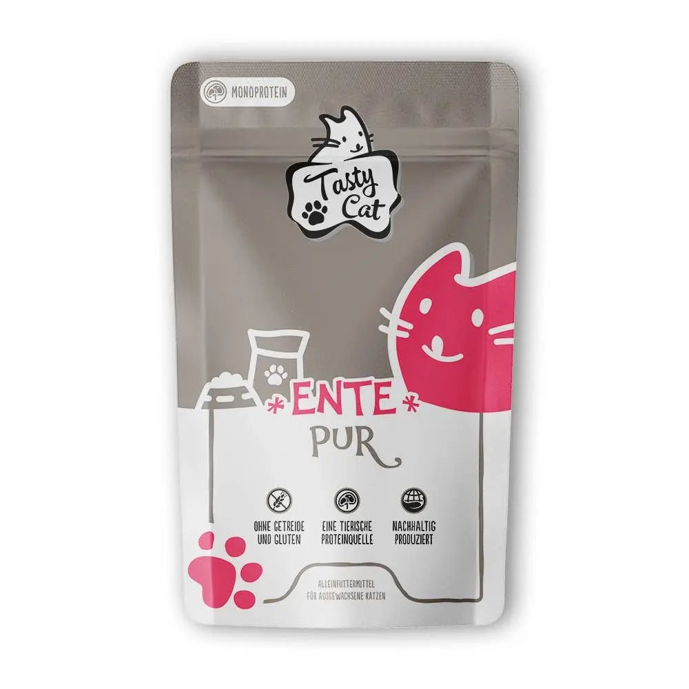 TastyCat MONO Ente pur 125g - Beutel kaufen bei shop_name - 
