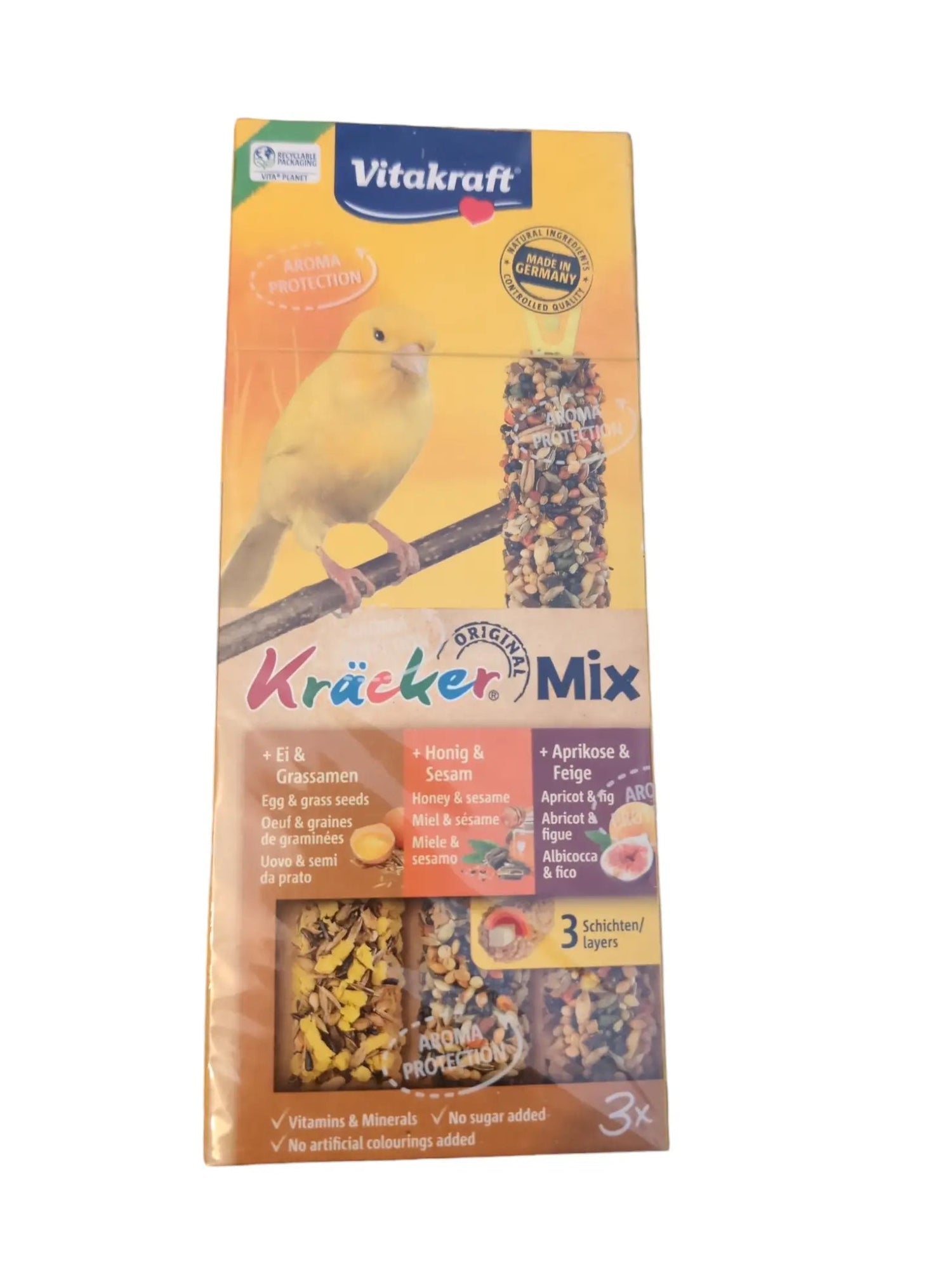 Vitakraft Kräcker Mix Honig & Sesam kaufen bei shop_name - 