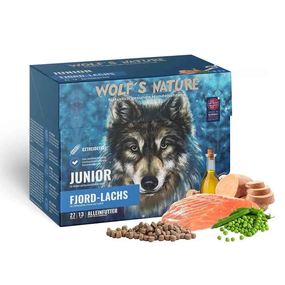 Wolf´s Nature ® Junior Fjord - Lachs kaufen bei shop_name - 